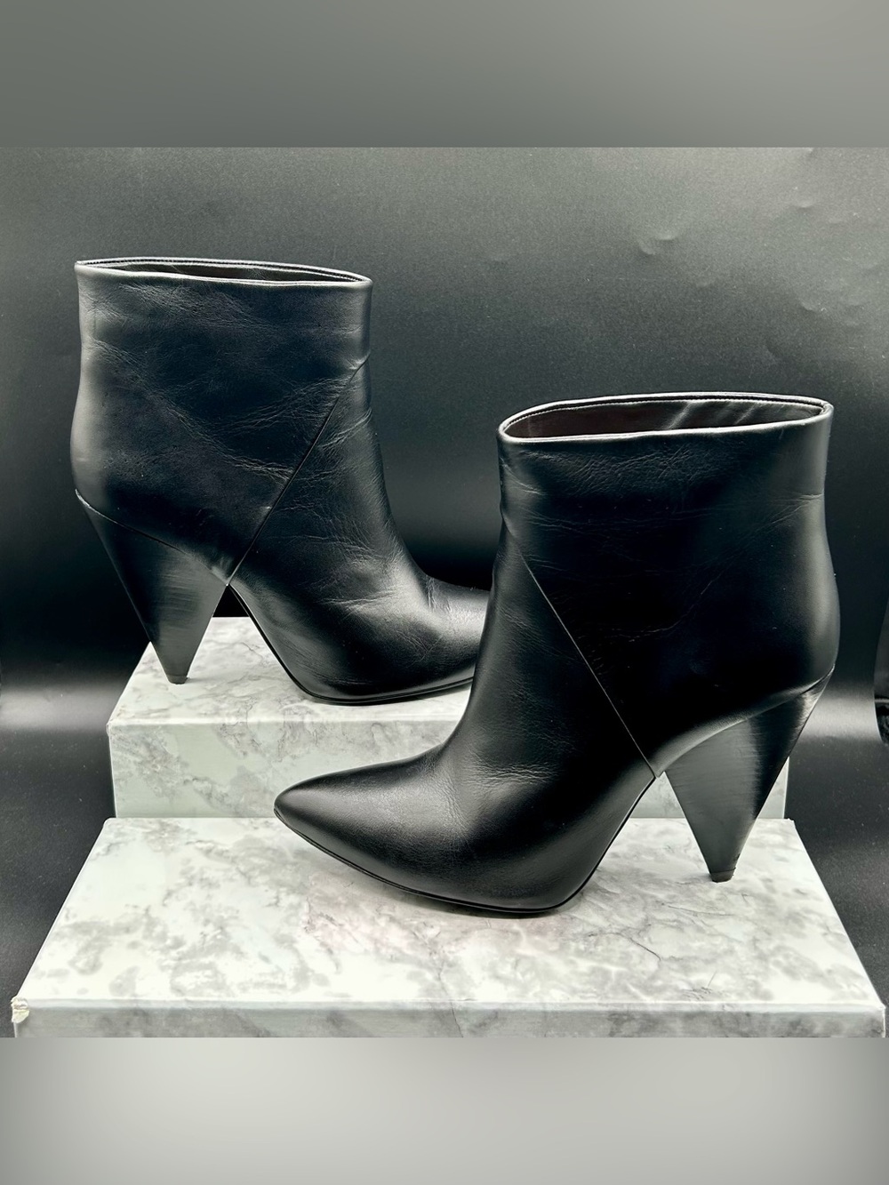IRO Paris Portela Black Leather Boots. Size EU 39 - Picture 7 of 16